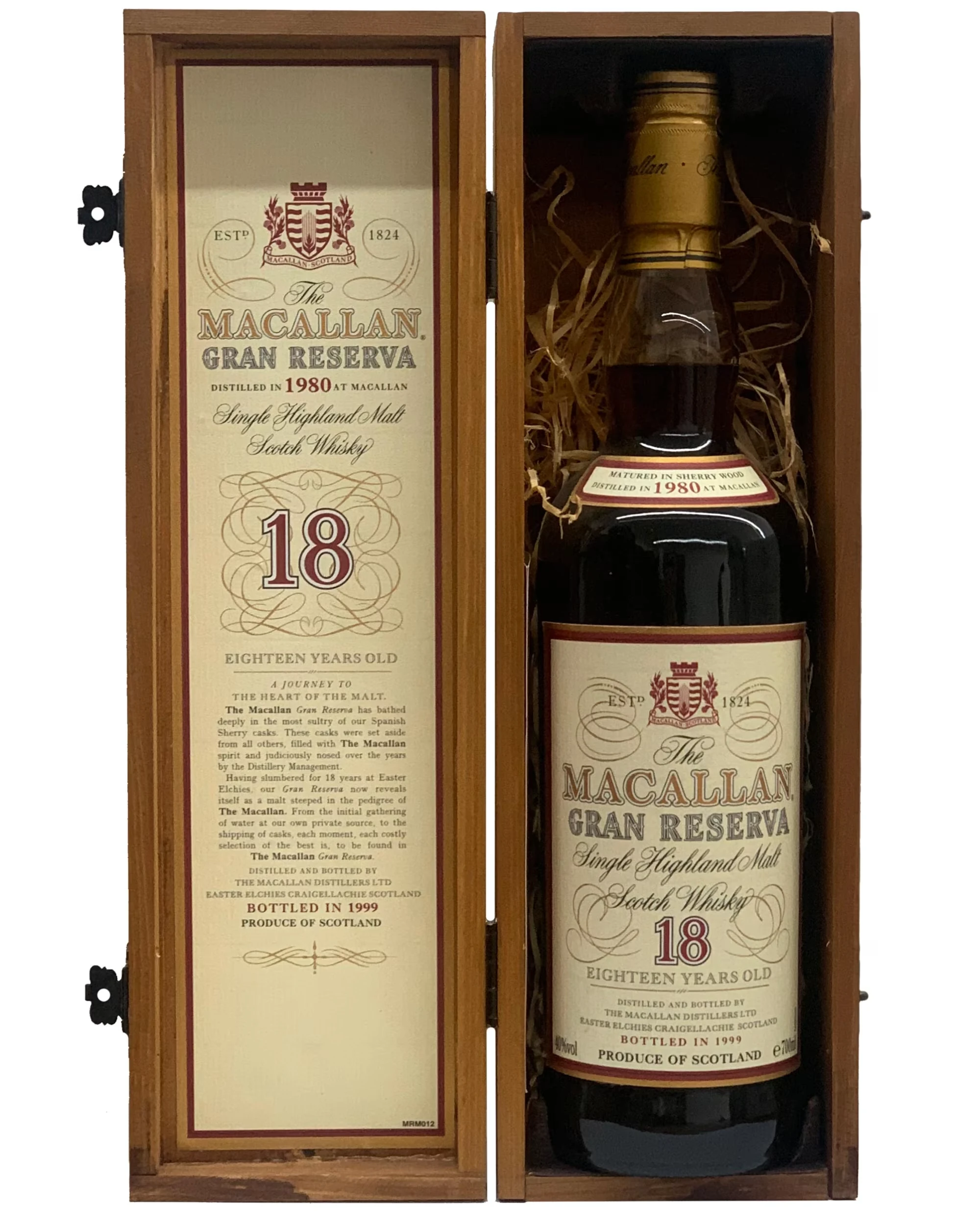 Macallan Gran Reserva 18 Jahre - Vintage 1980