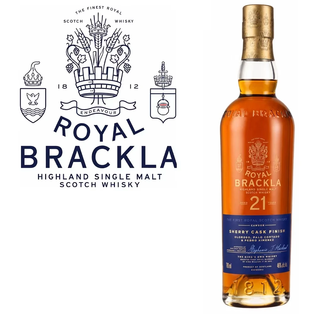 Royal Brackla 21 Jahre - 46% Vol. / Sherry Cask Finish