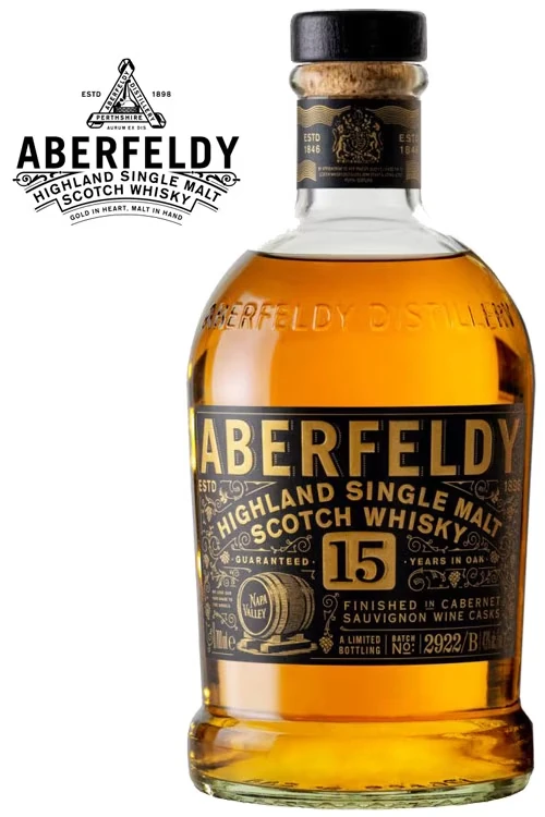 Aberfeldy 15 Jahre - Cabernet Sauvignon Cask