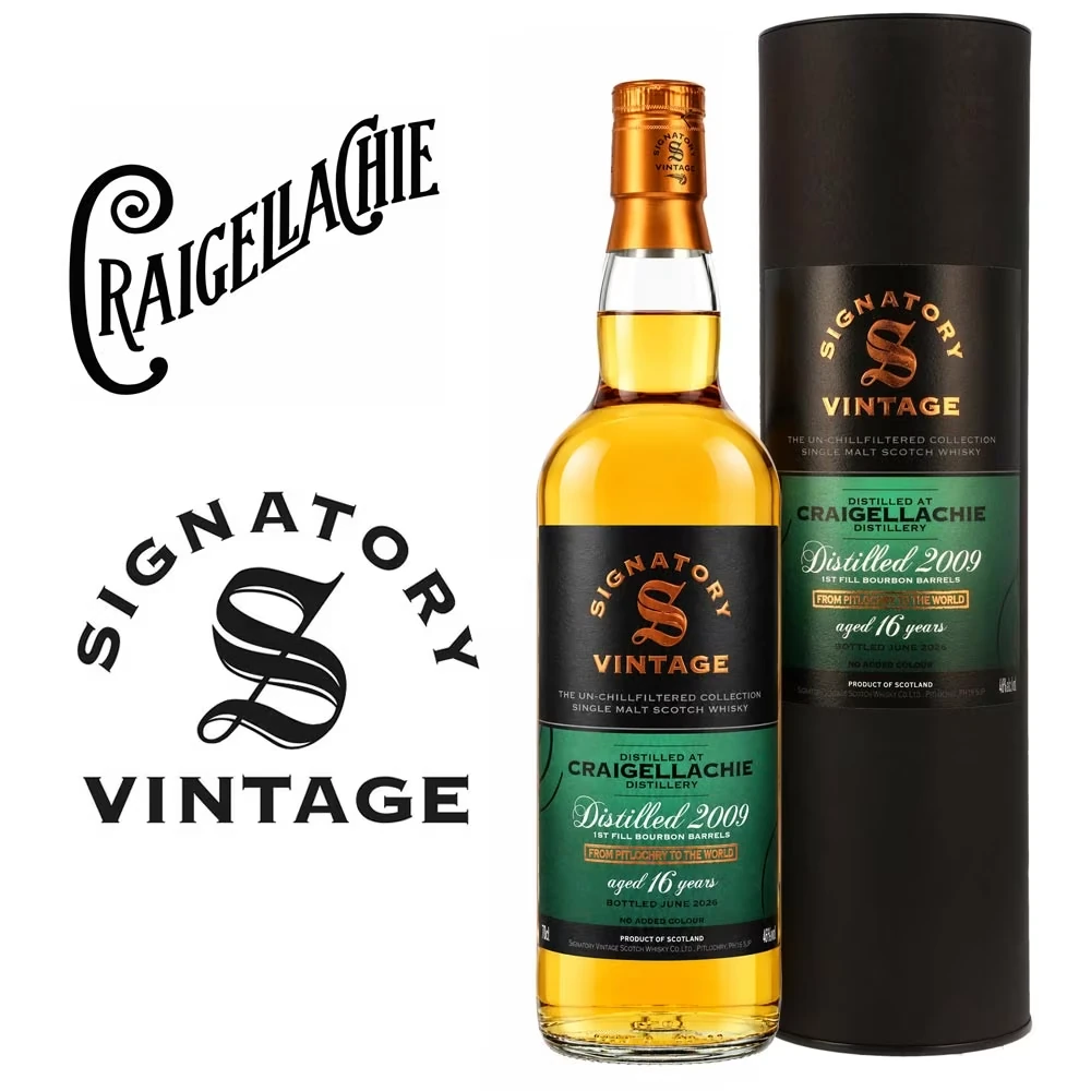 Craigellachie 2009 / 16 Jahre Signatory - 46% Vol.