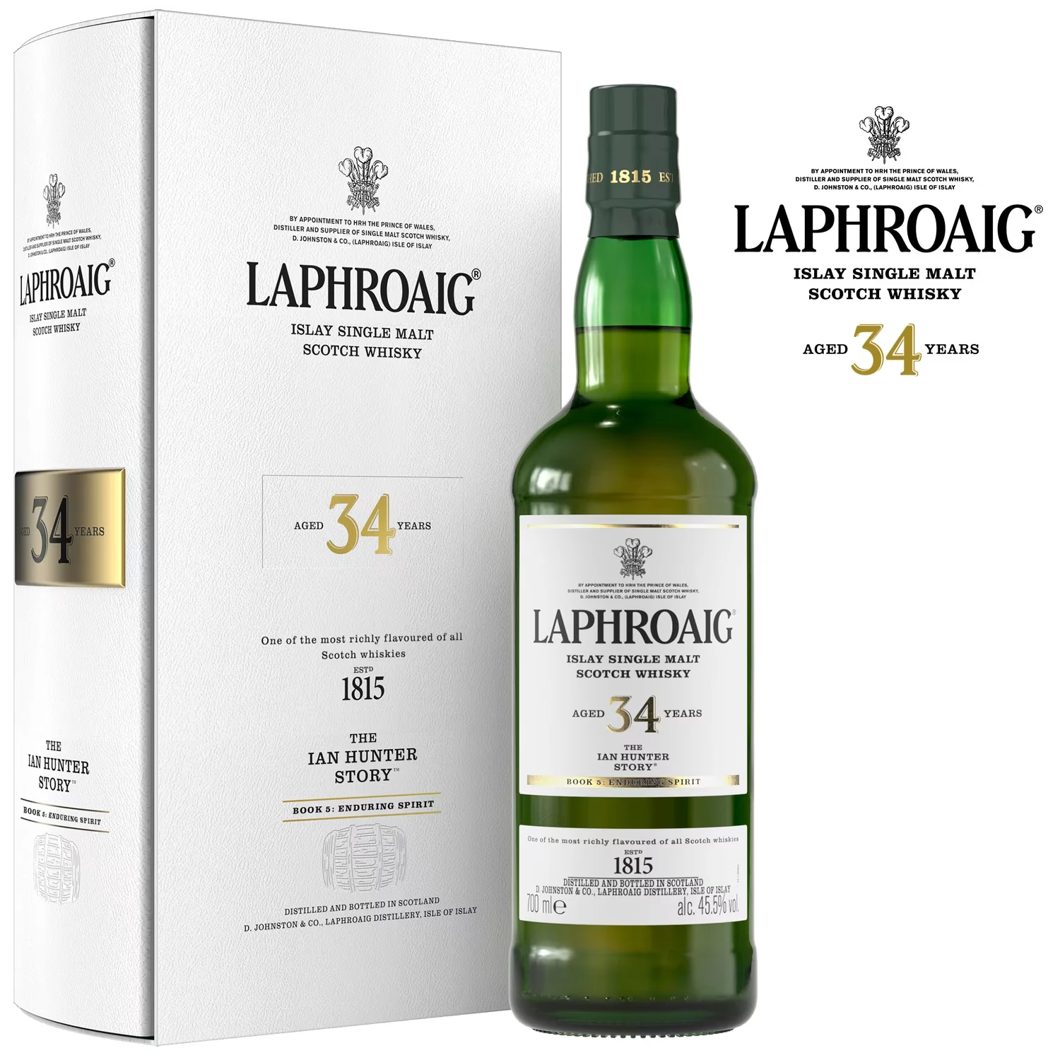 Laphroaig Ian Hunter 34 Jahre - Book 5