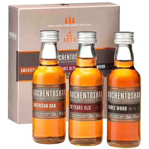 Auchentoshan Miniatur Set 3 x 0,05 Liter