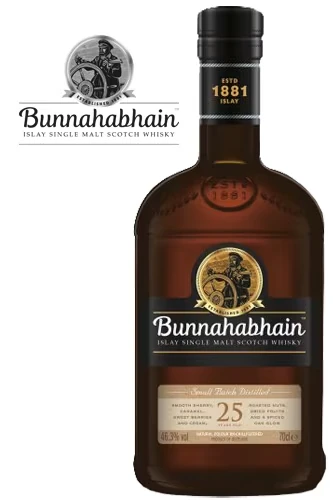 Bunnahabhain 25 Jahre Whisky