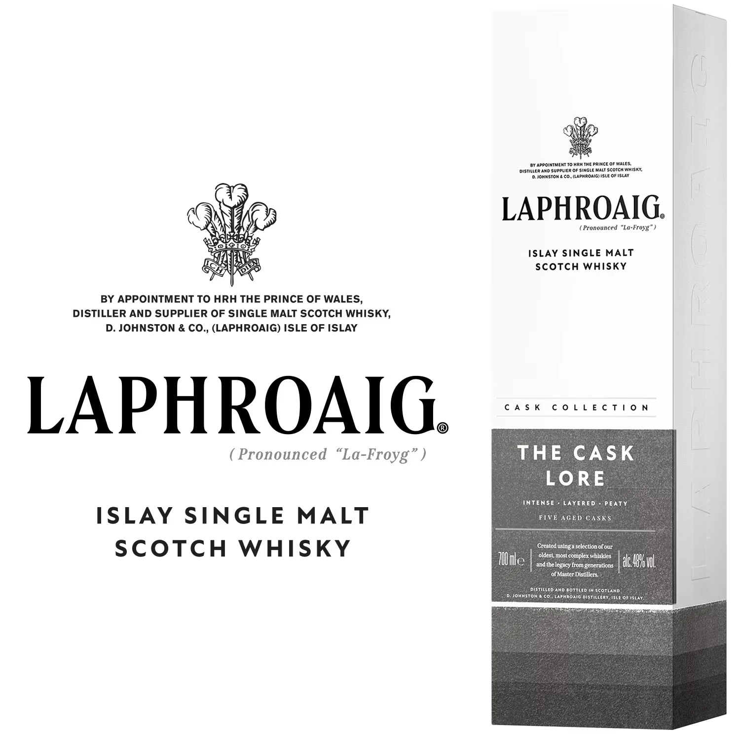 Laphroaig Lore Single Malt Whisky - Box