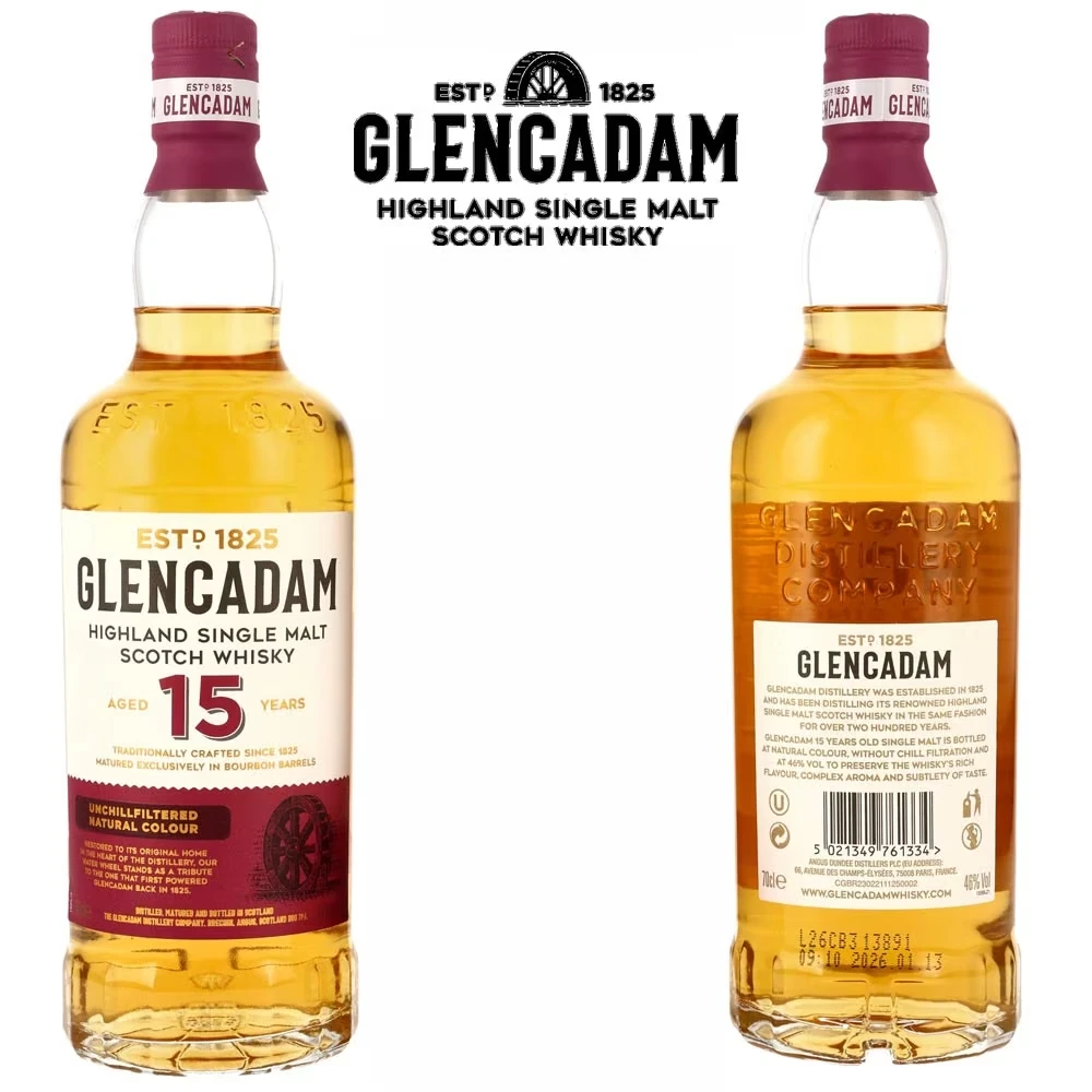 Glencadam 15 Jahre - 46% Vol.