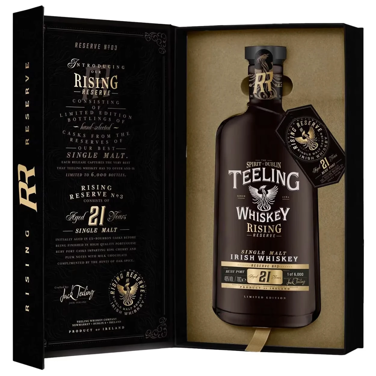 Teeling 21 Jahre Rising Reserve - Ruby Port Cask