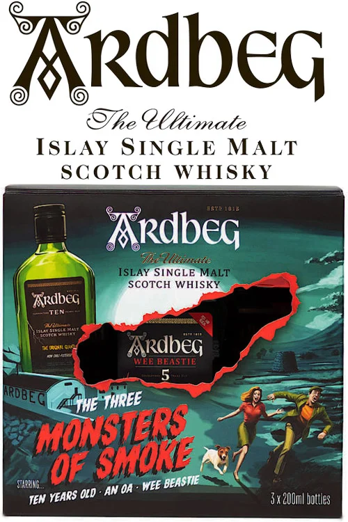 Ardbeg Monsters of Smoke Set - 3 x 200 ml