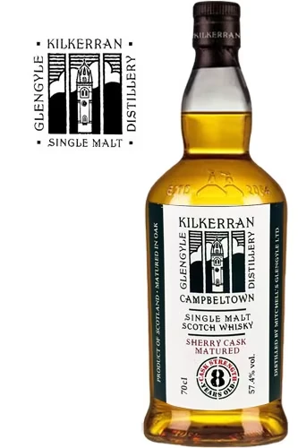 Kilkerran 8 Jahre - Sherry Cask - 57,4% Vol.