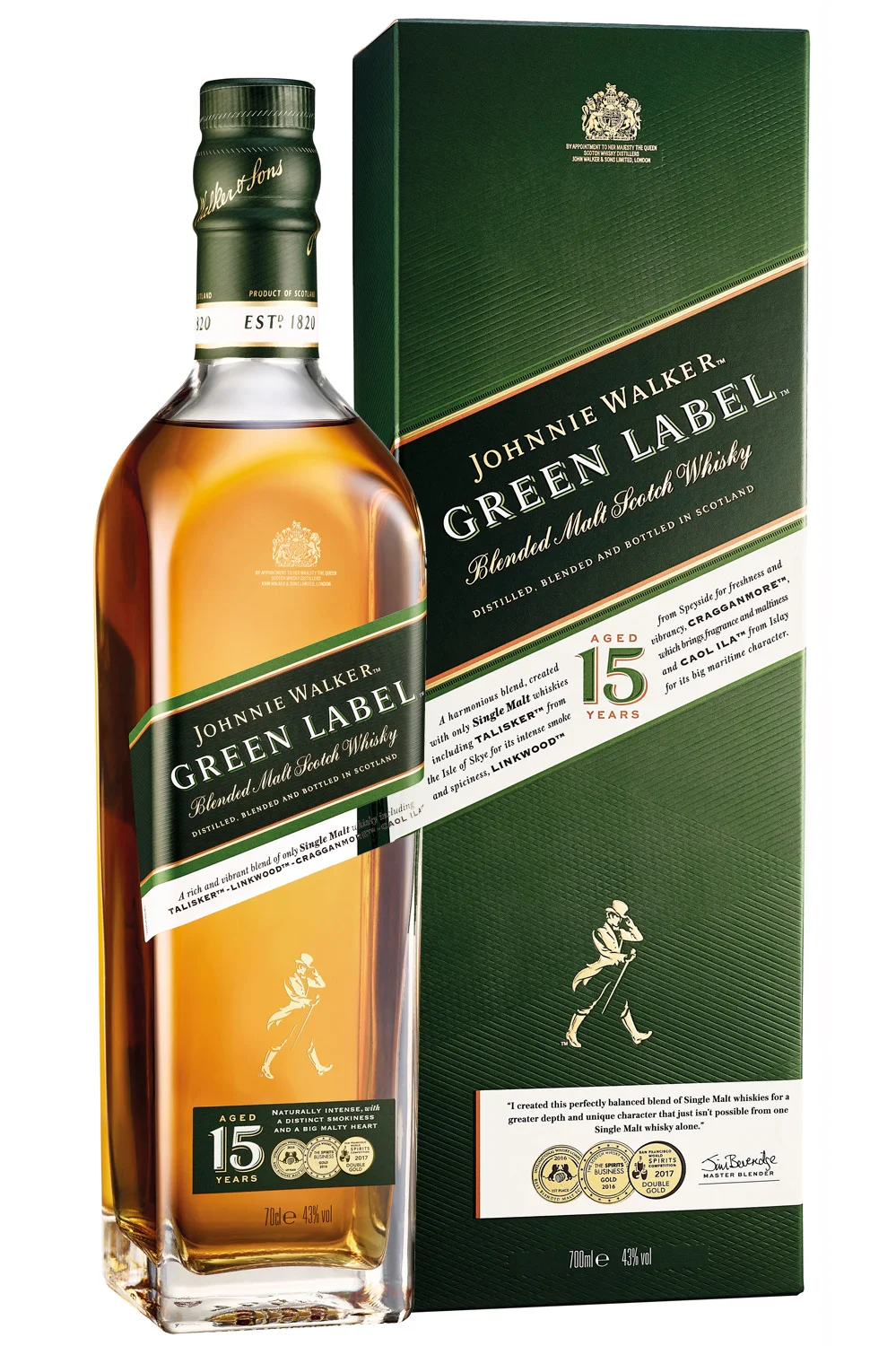 Johnnie Walker Green Label 15 Jahre