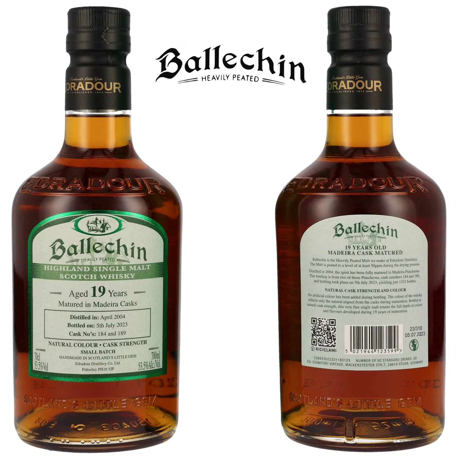 Ballechin Madeira Cask - 19 Jahre Whisky