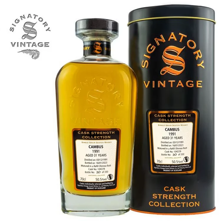 Cambus 1991 Signatory Vintage - 50,5% Vol.