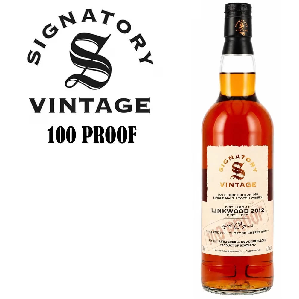 Linkwood 2012 / 12 Jahre - Signatory 100 Proof