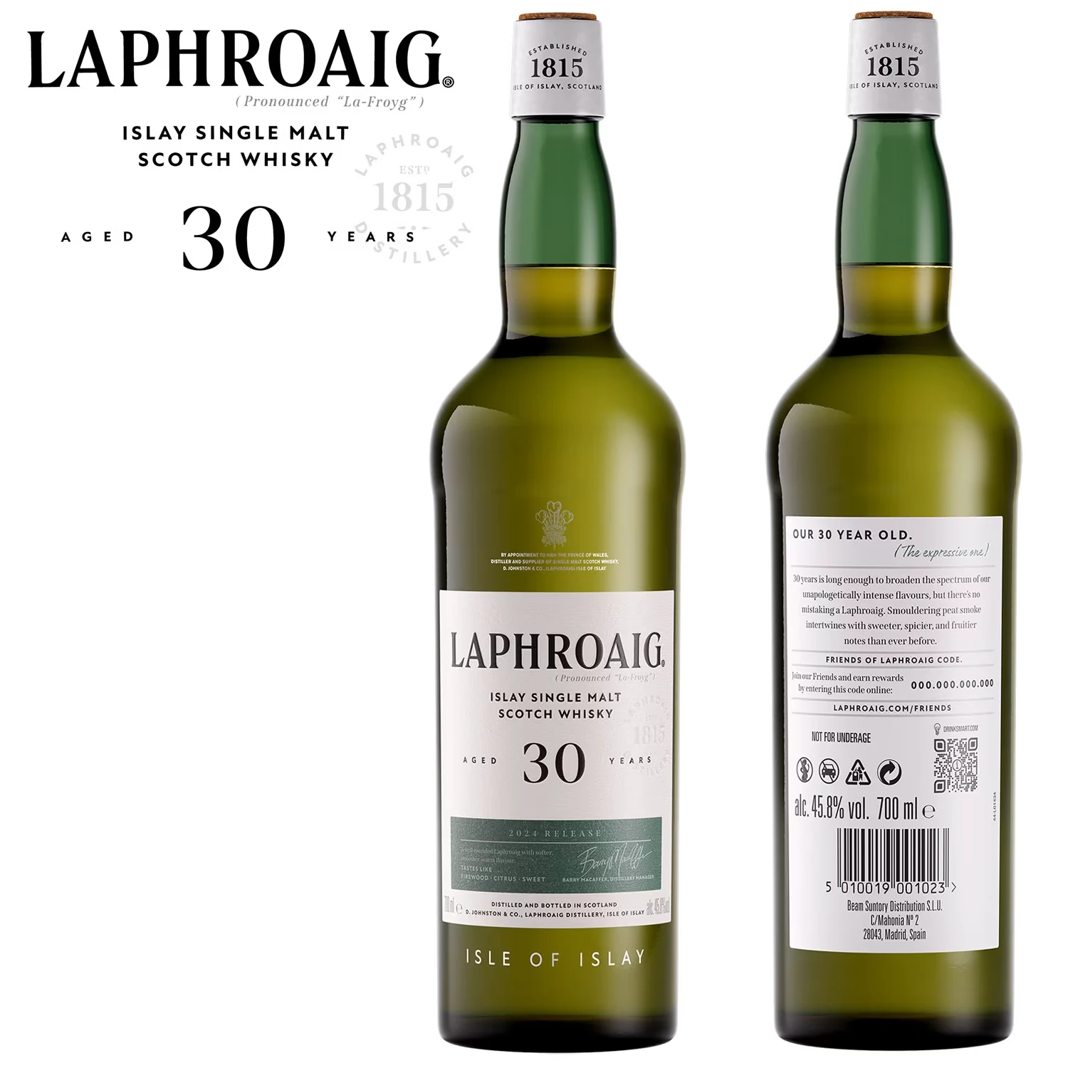 Laphroaig 30 Jahre