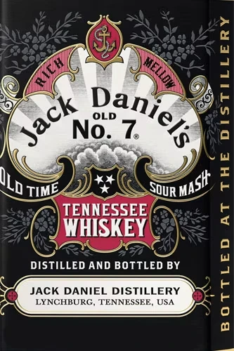 Jack Daniels Legacy Edition No. 2 - Etikett