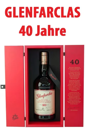 Glenfarclas 40 Jahre Warehouse