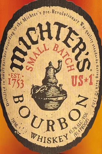 Michter's Kentucky Straight Bourbon - Etikett