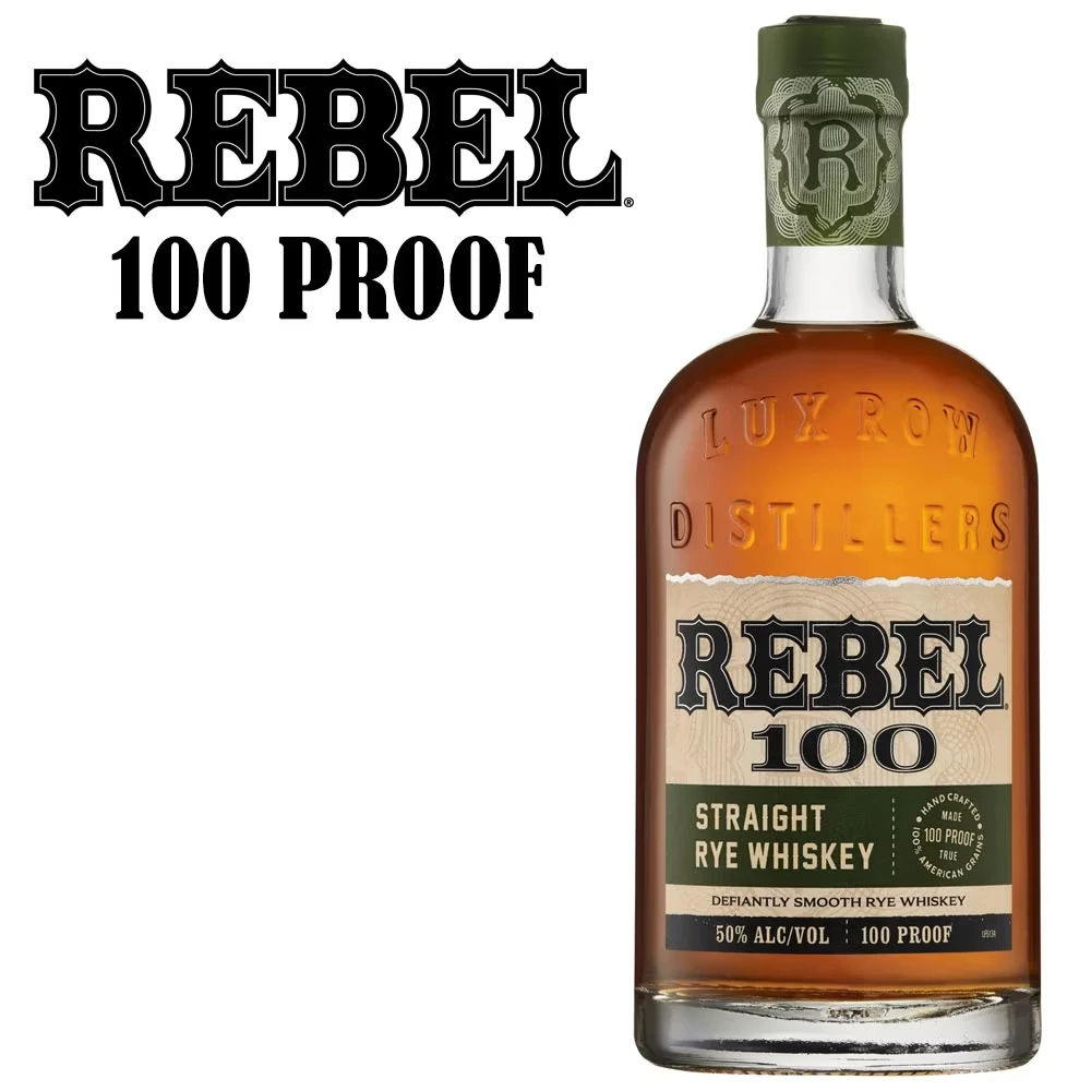 Rebel Kentucky Straight Rye - 100 Proof - 50% Vol.