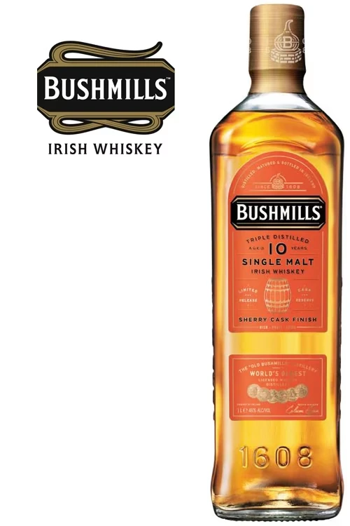 Bushmills 10 Jahre Sherry Cask - 46% Vol.- 1 Liter