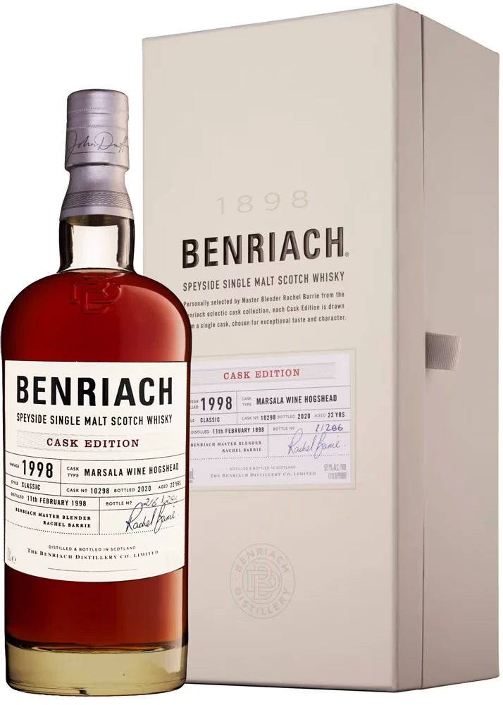 Benriach 22 Jahre - Marsala Single Cask