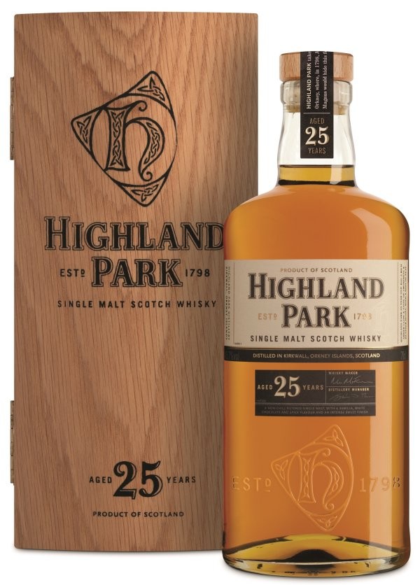 Highland Park 25 Jahre - Holzbox
