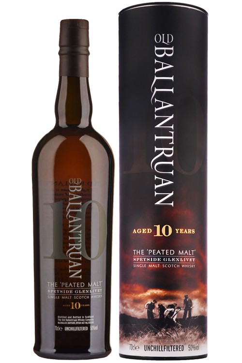 Old Ballantruan 10 Jahre Peated Whisky 50% Vol.
