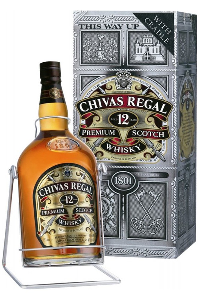 Chivas Regal 12 Jahre - 4,5 Liter