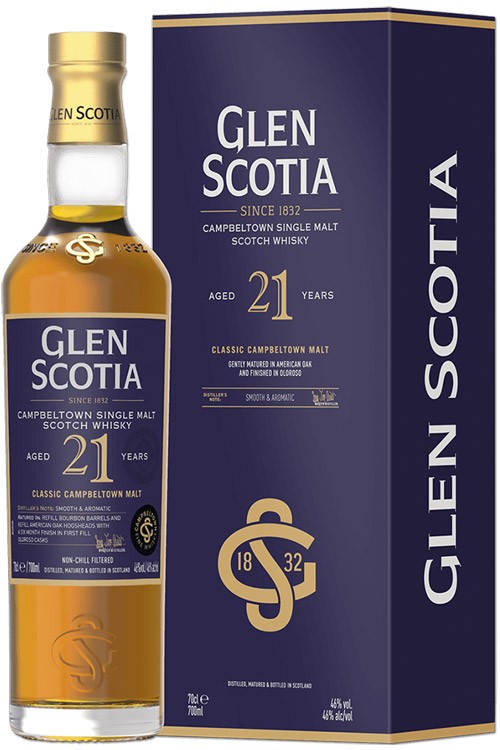 GlenScotia 21 Jahre Single Malt Whisky