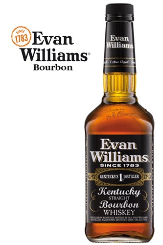 Evan Williams Black Label Whiskey - 1 Liter