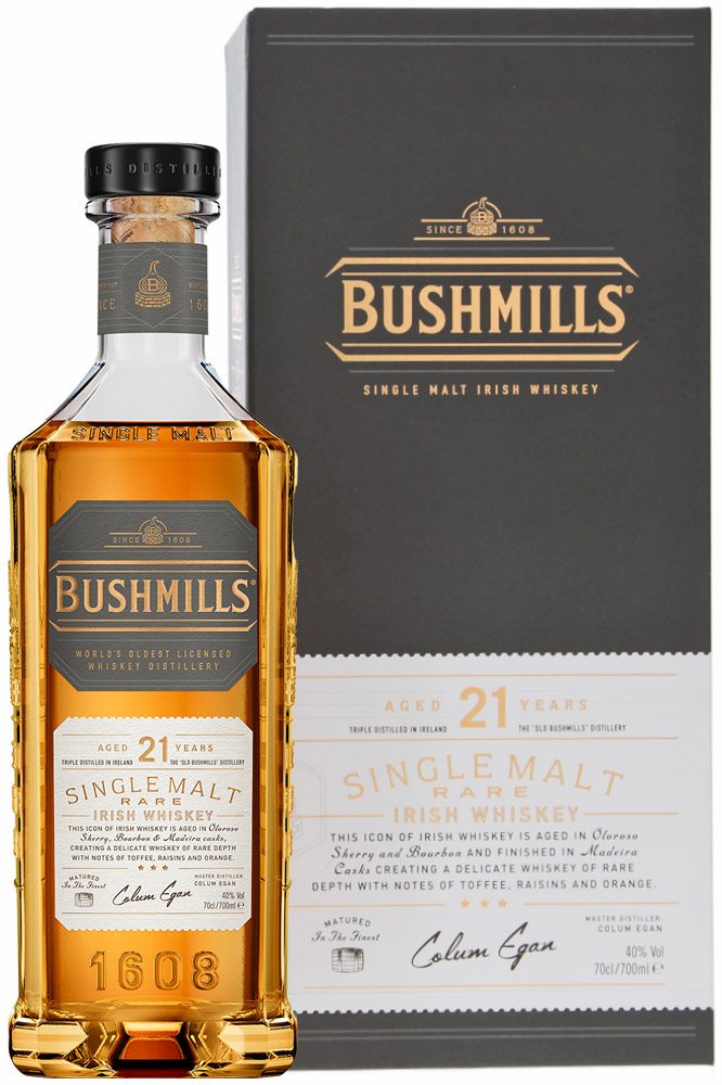 Bushmills 21 Jahre Madeira Finish - Whisky Wizard
