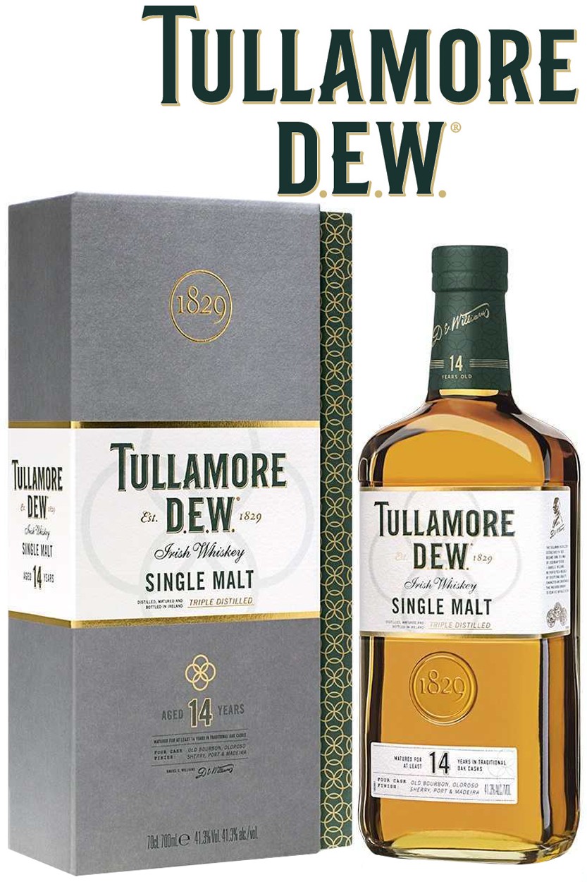 Tullamore D.E.W. 14 Jahre Irish Whiskey
