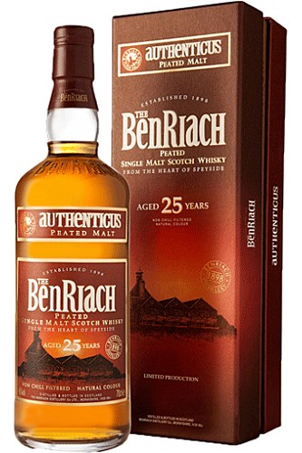 Benriach 25 Jahre Authenticus Peated Whisky