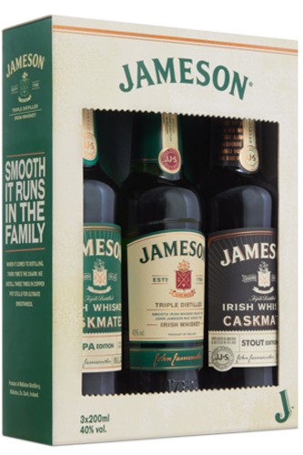Jameson Irish Whiskey Tri Pack