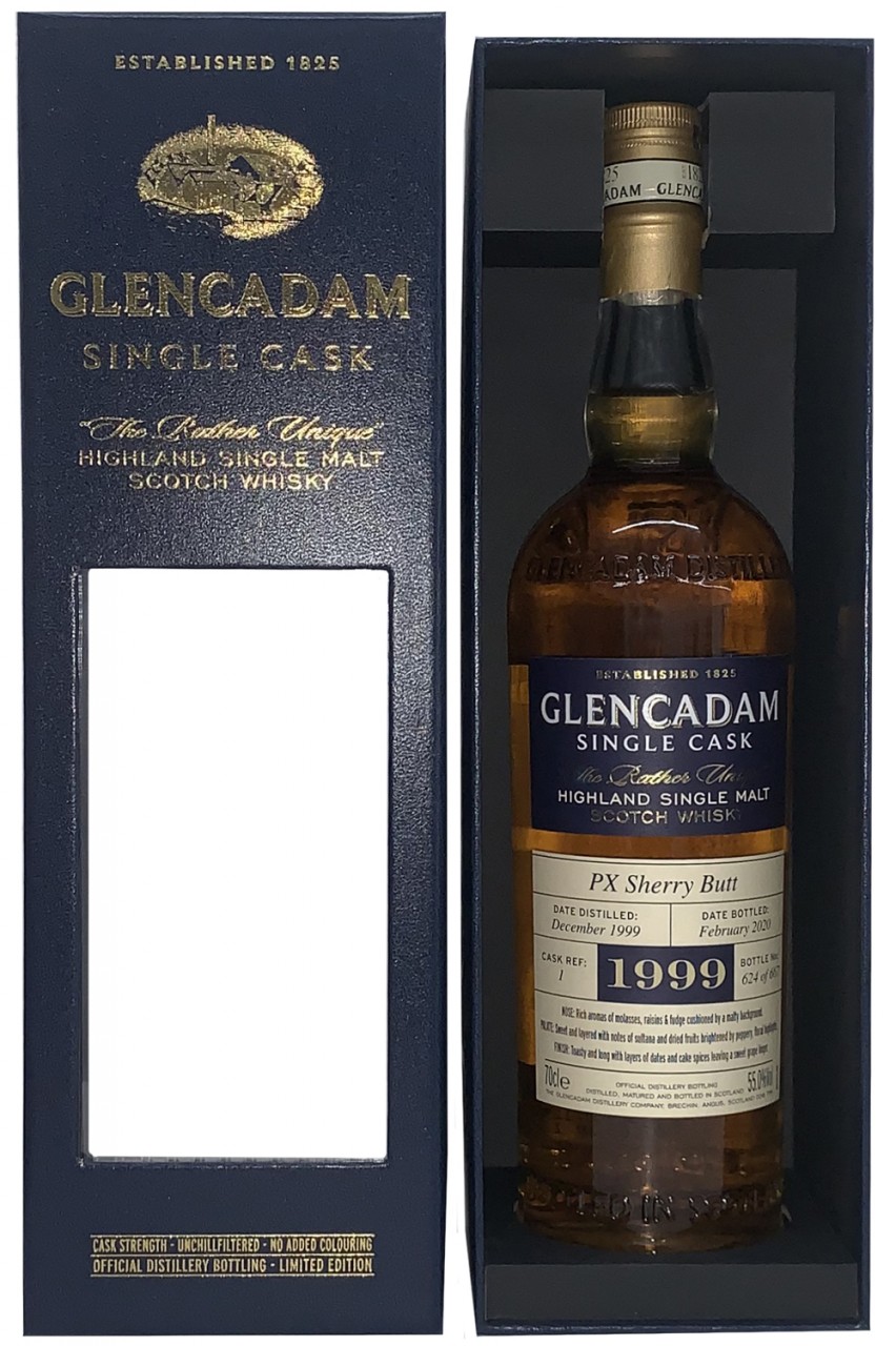 Glencadam 1999 - 20 Jahre PX Single Cask