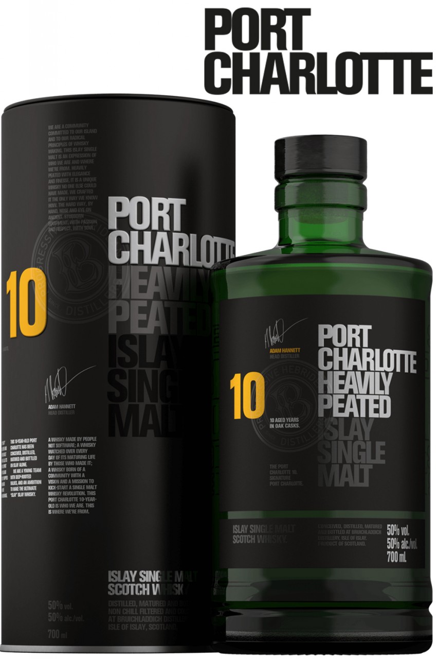 Port Charlotte 10 Jahre - Heavily Peated
