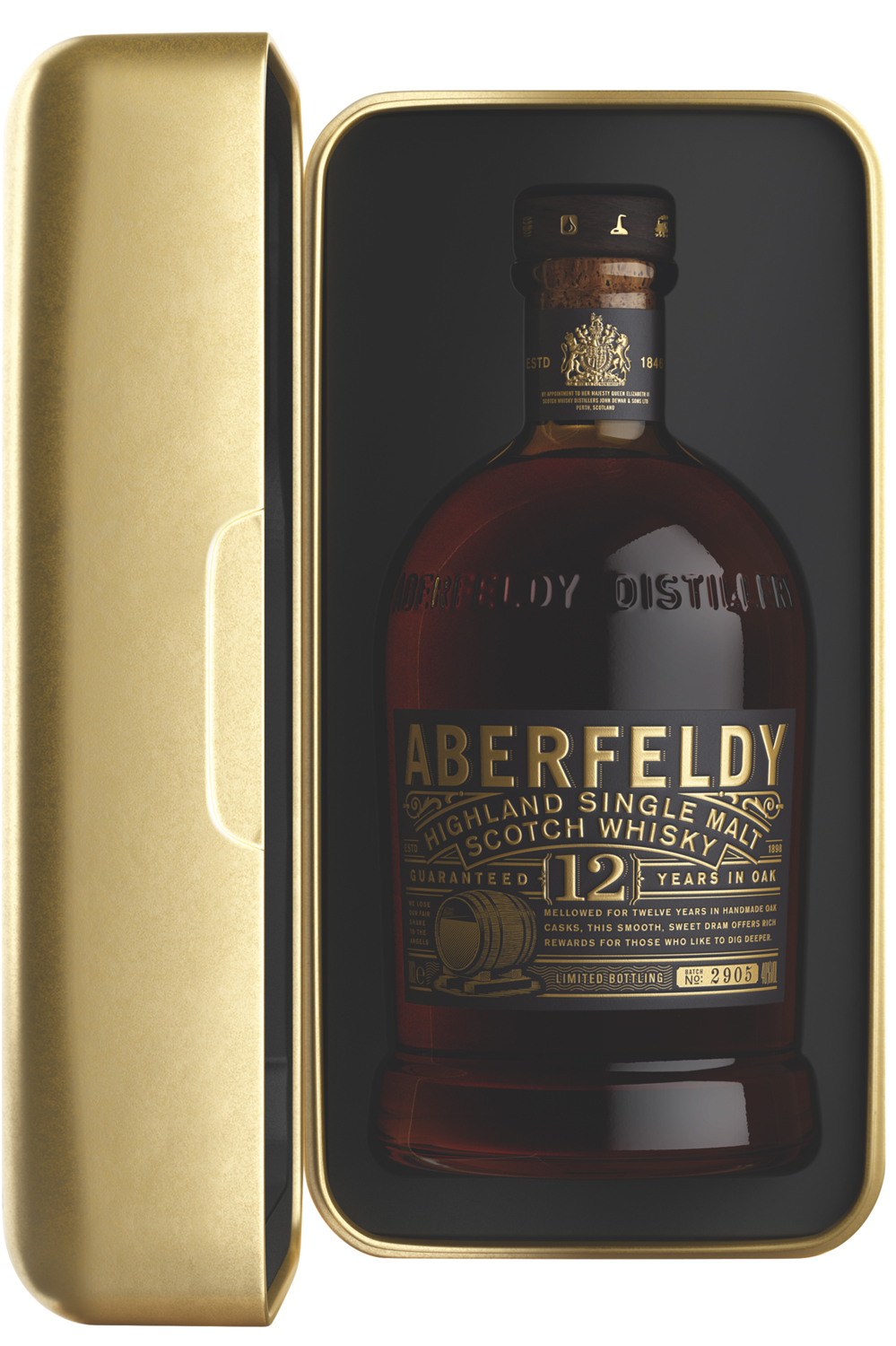 Aberfeldy 12 Jahre in goldener Geschenkbox - Whisky Wizard