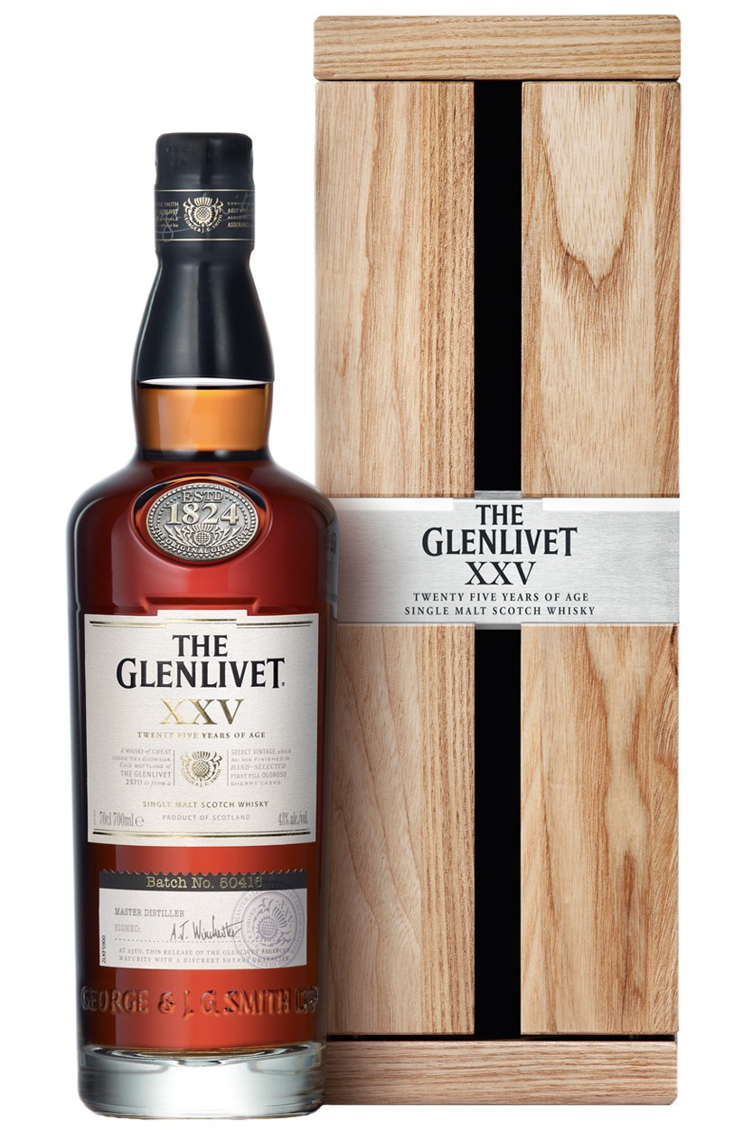 Glenlivet XXV 25 Jahre Whisky
