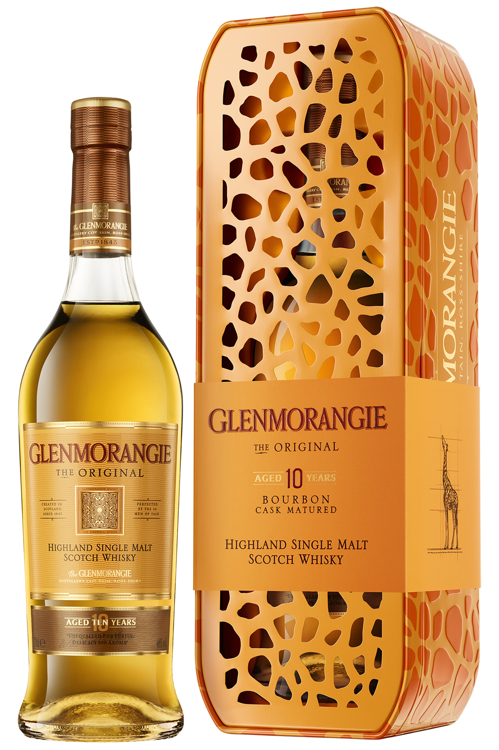 Glenmorangie - The Original Giraffe Metallbox - Whisky Wizard
