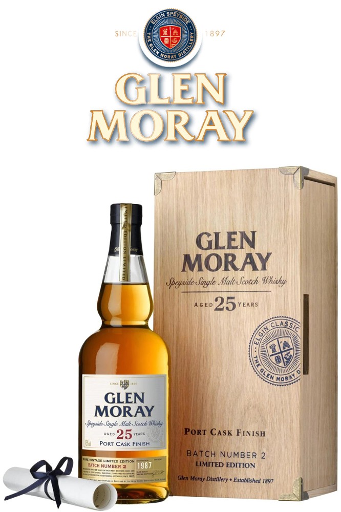 Glen Moray 25 Jahre -Batch 2 - Portwood