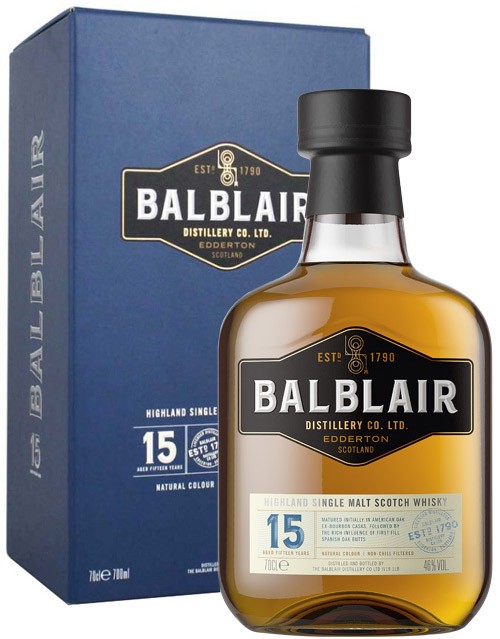 Balblair 15 Jahre Single Malt Whisky