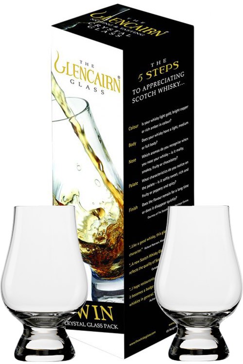 Glencairn Glas Twin Set im Geschenkkarton
