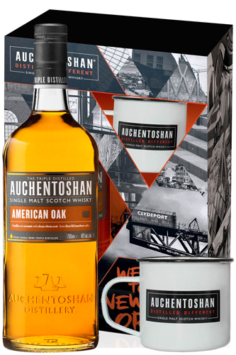 Auchentoshan American Oak Geschenkset - Whisky Wizard