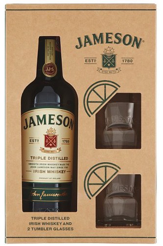 Jameson Irish Whiskey Tumbler Geschenkset